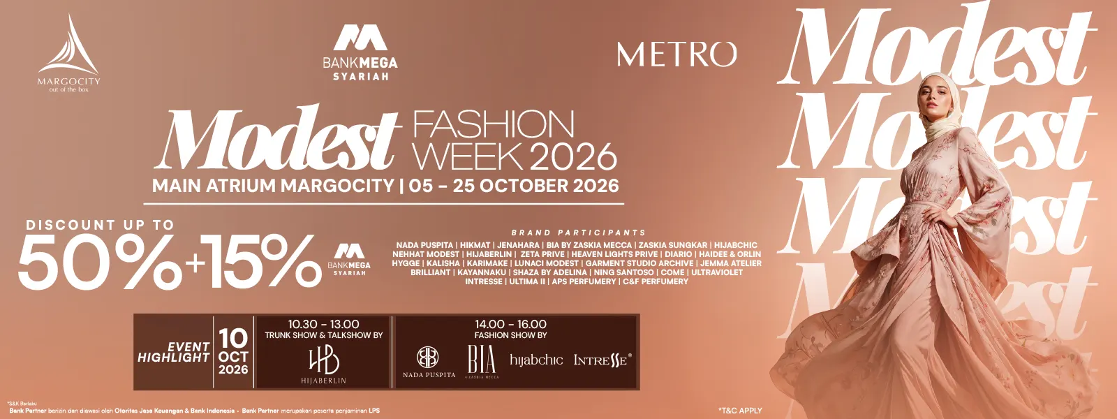 METRO MODEST FASHION WEEK 2026