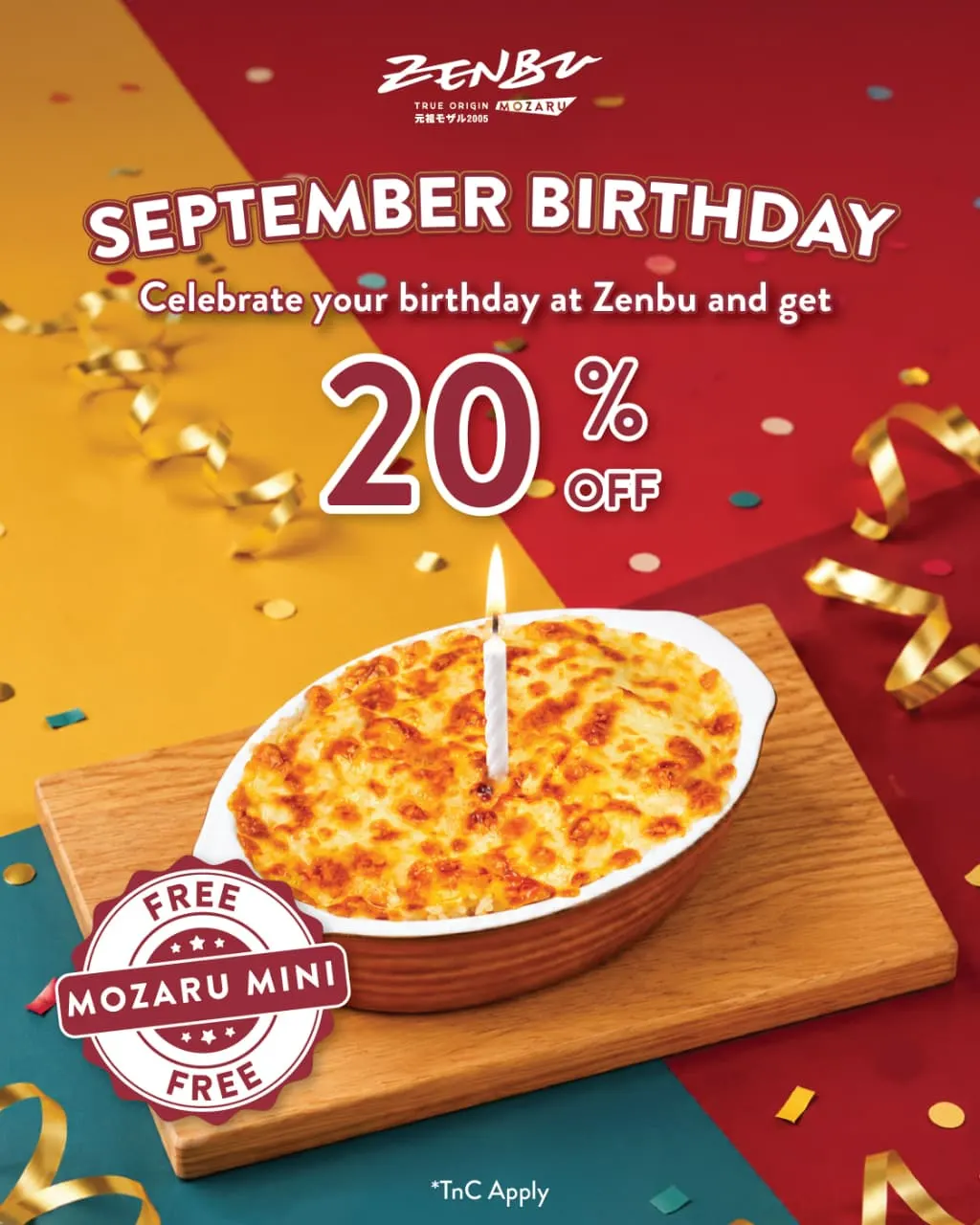 SEPTEMBER BIRTHDAY TREAT! 
