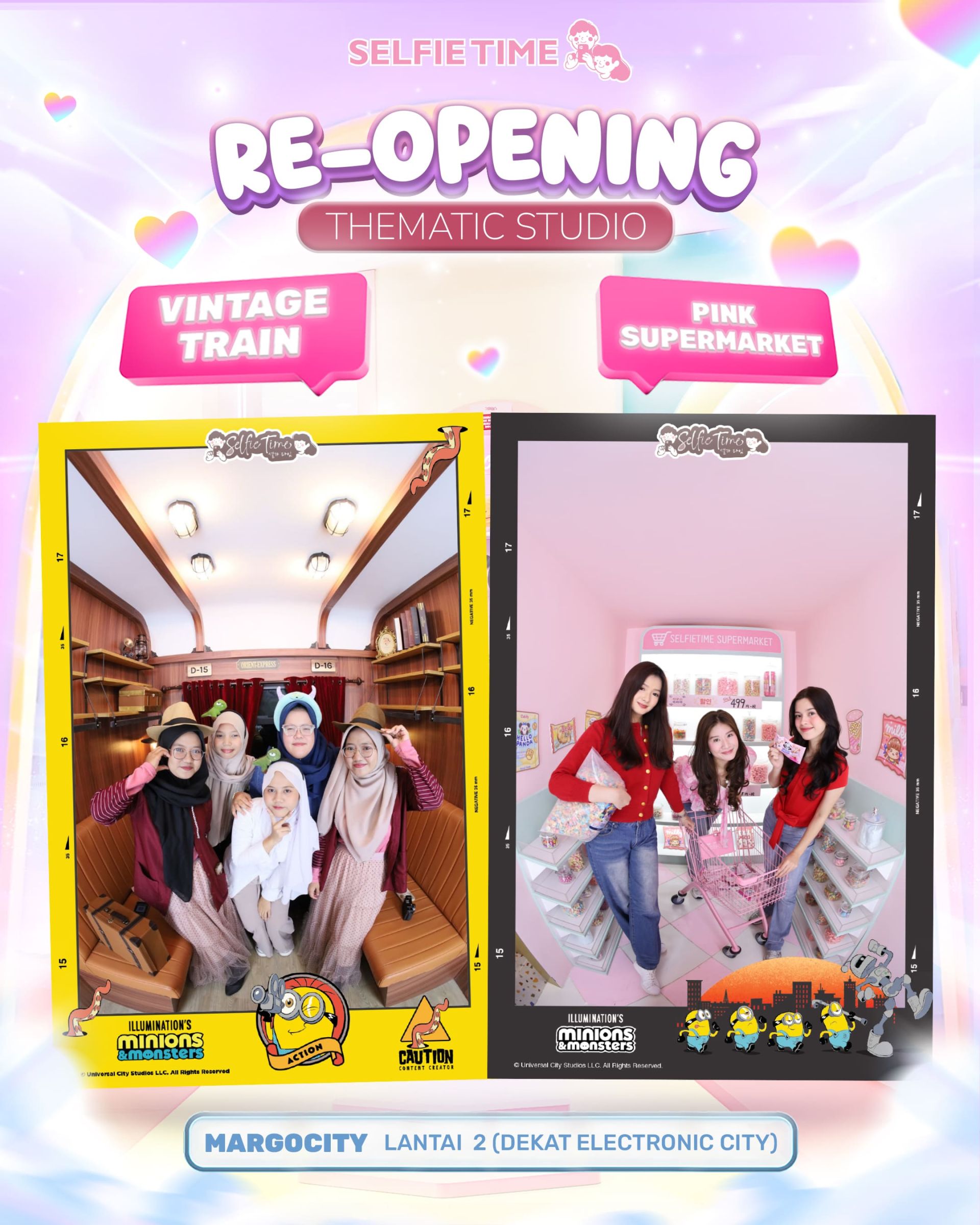  RE-OPENING SELFIE TIME MARGOCITY
